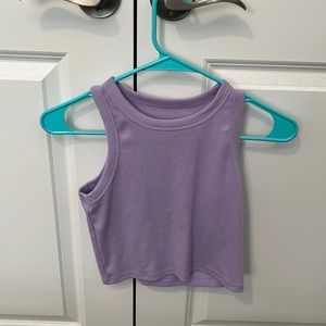 Small size light purple tank top